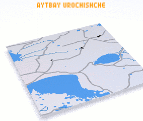 3d view of Urochishche Aytbay